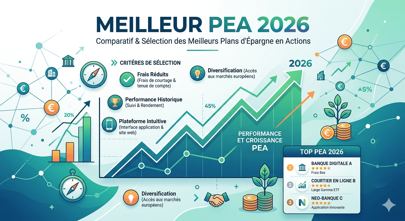 Meilleur PEA : Le comparatif 2026